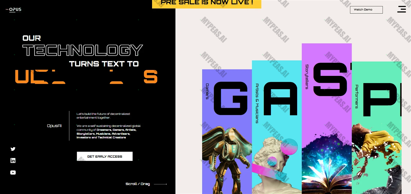Opus screenshot