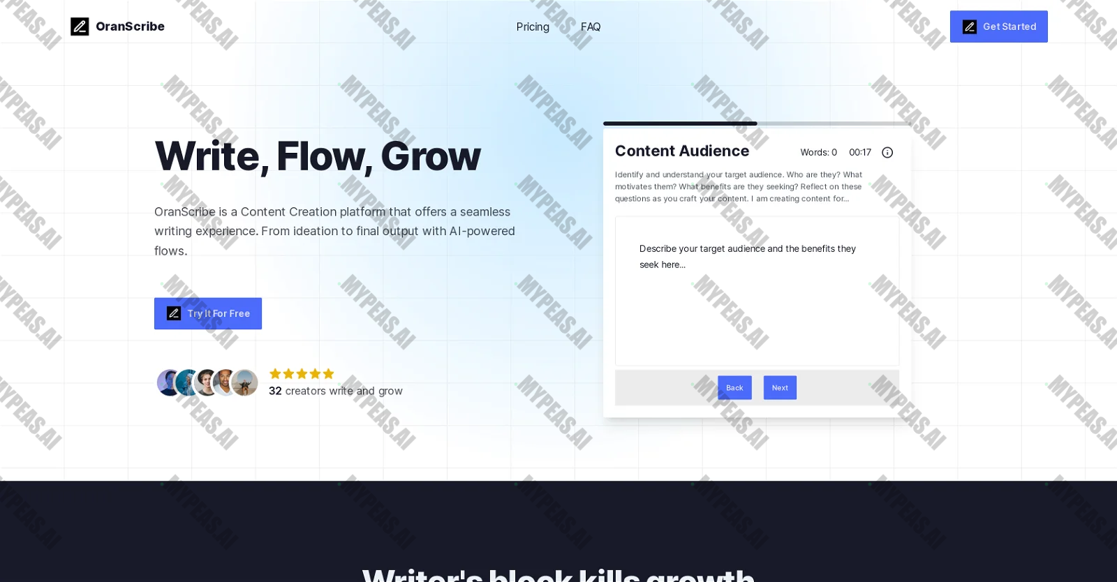 OranScribe screenshot