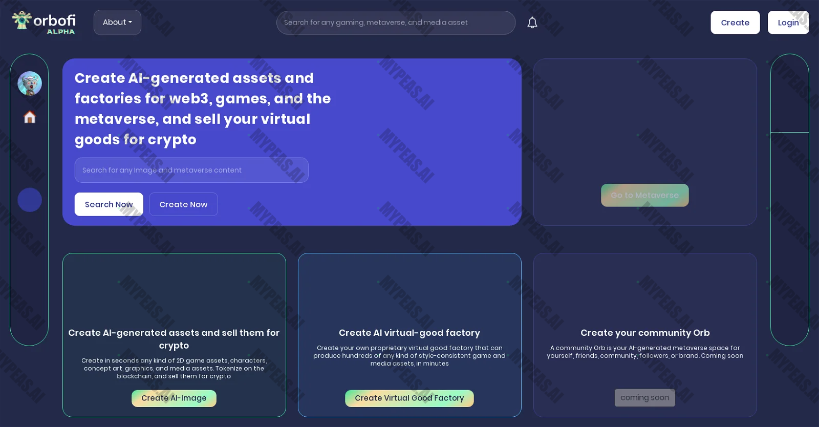 Orbofi screenshot