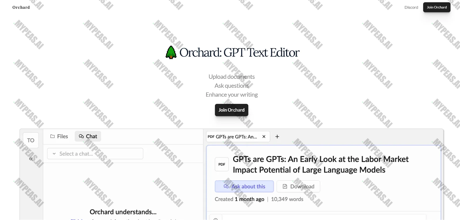 Orchard screenshot