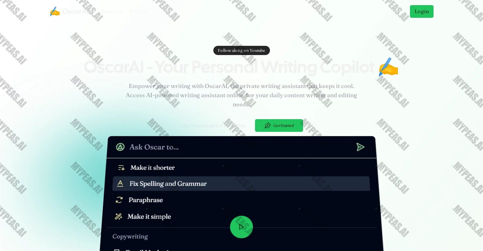 OscarAI screenshot