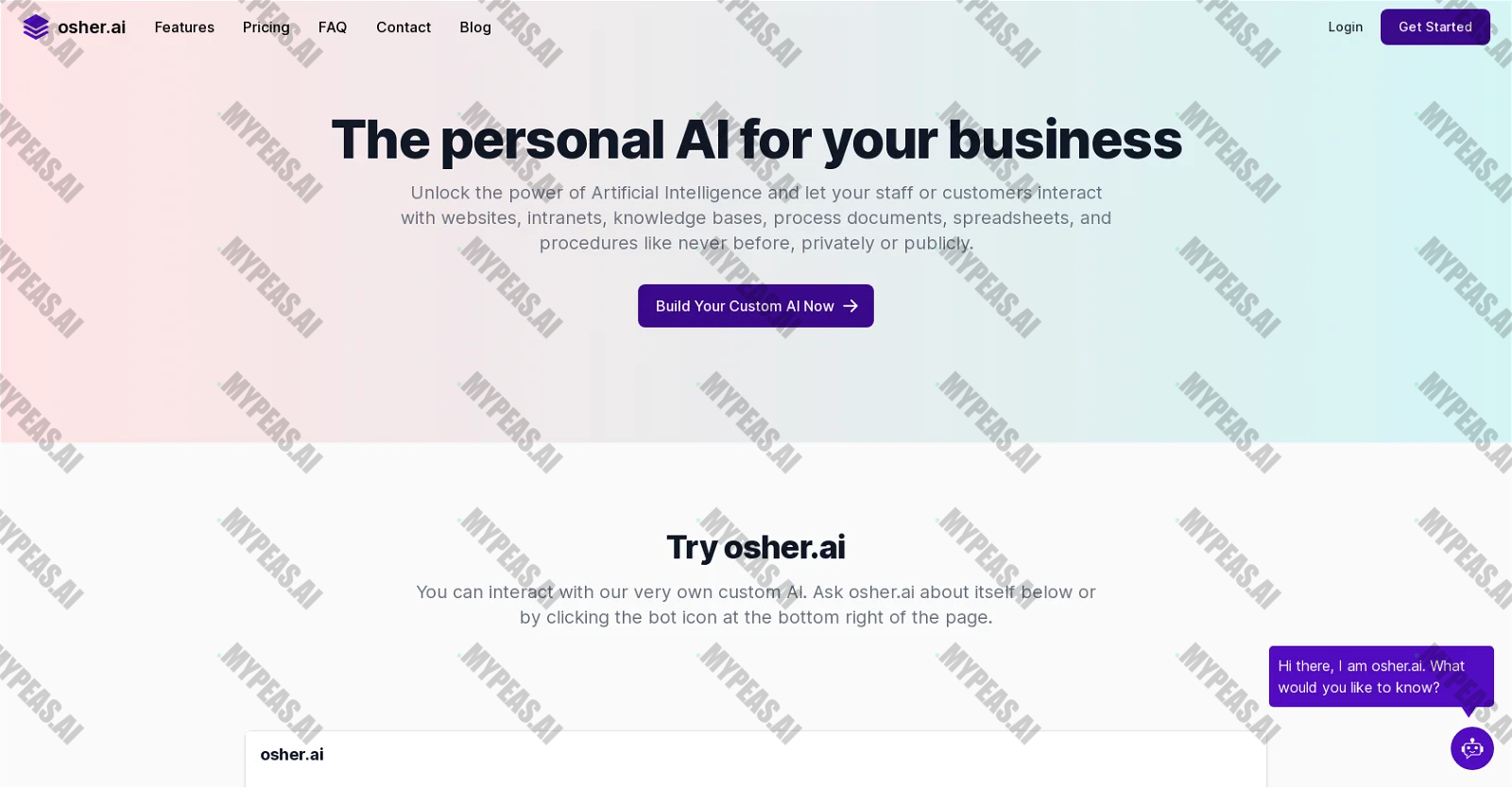 Osher screenshot