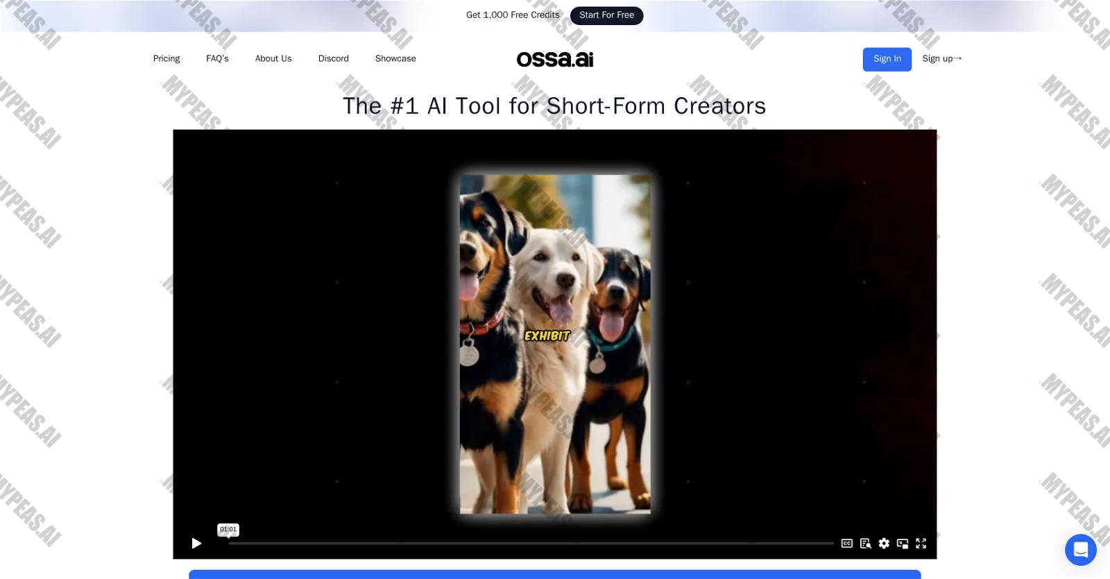 Ossa screenshot