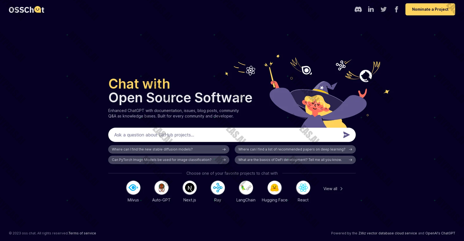 Osschat screenshot