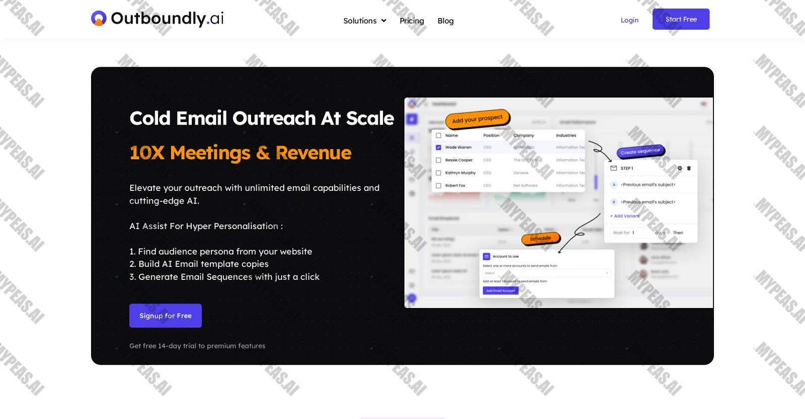 OutboundlyAI screenshot