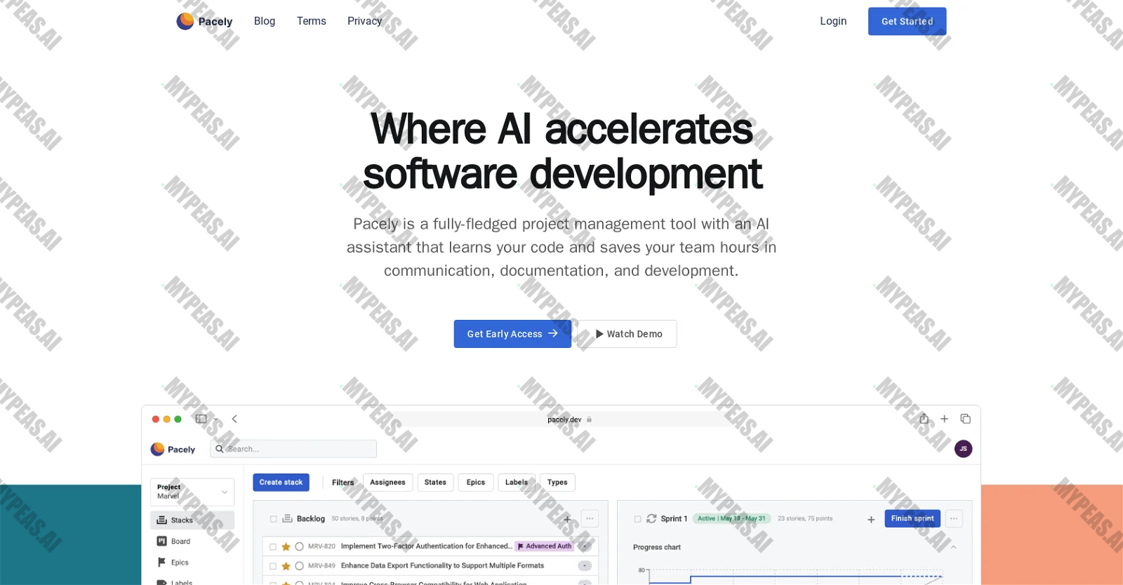 Pacely screenshot