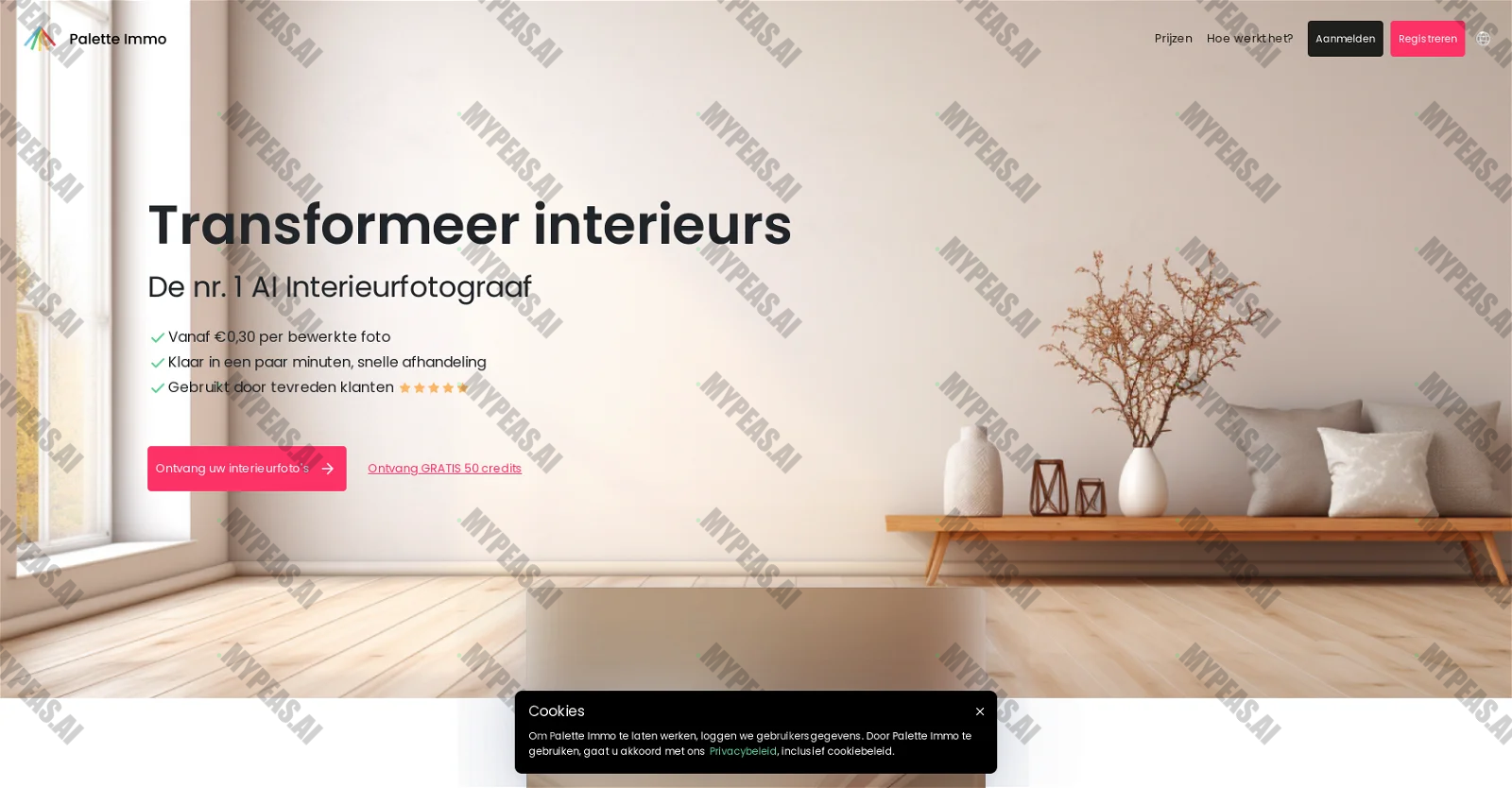 Palette Immo screenshot