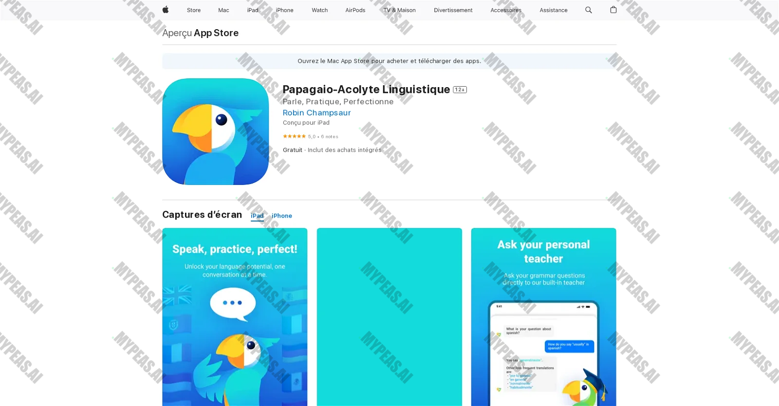 Papagaio screenshot