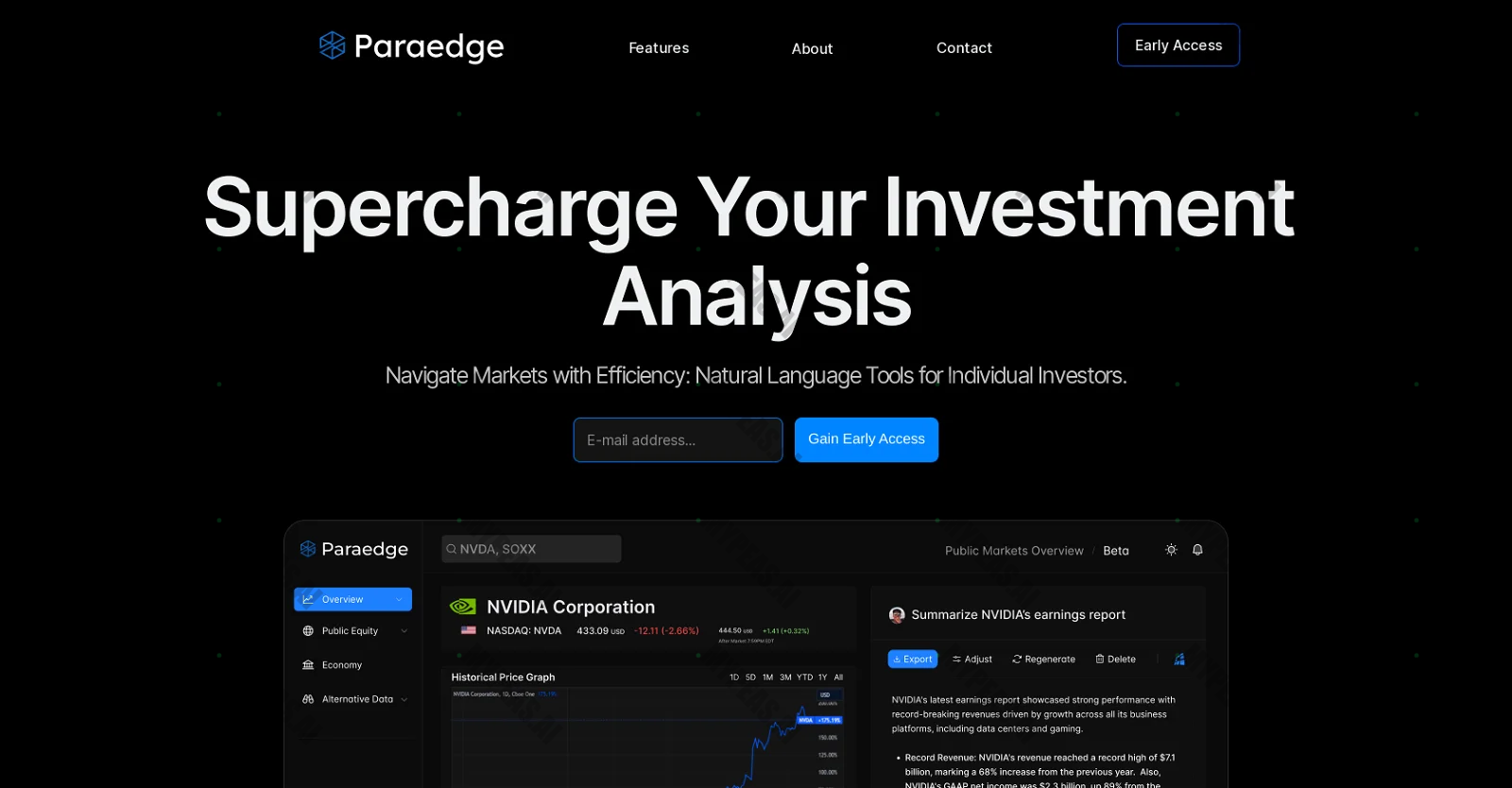 Paraedge screenshot