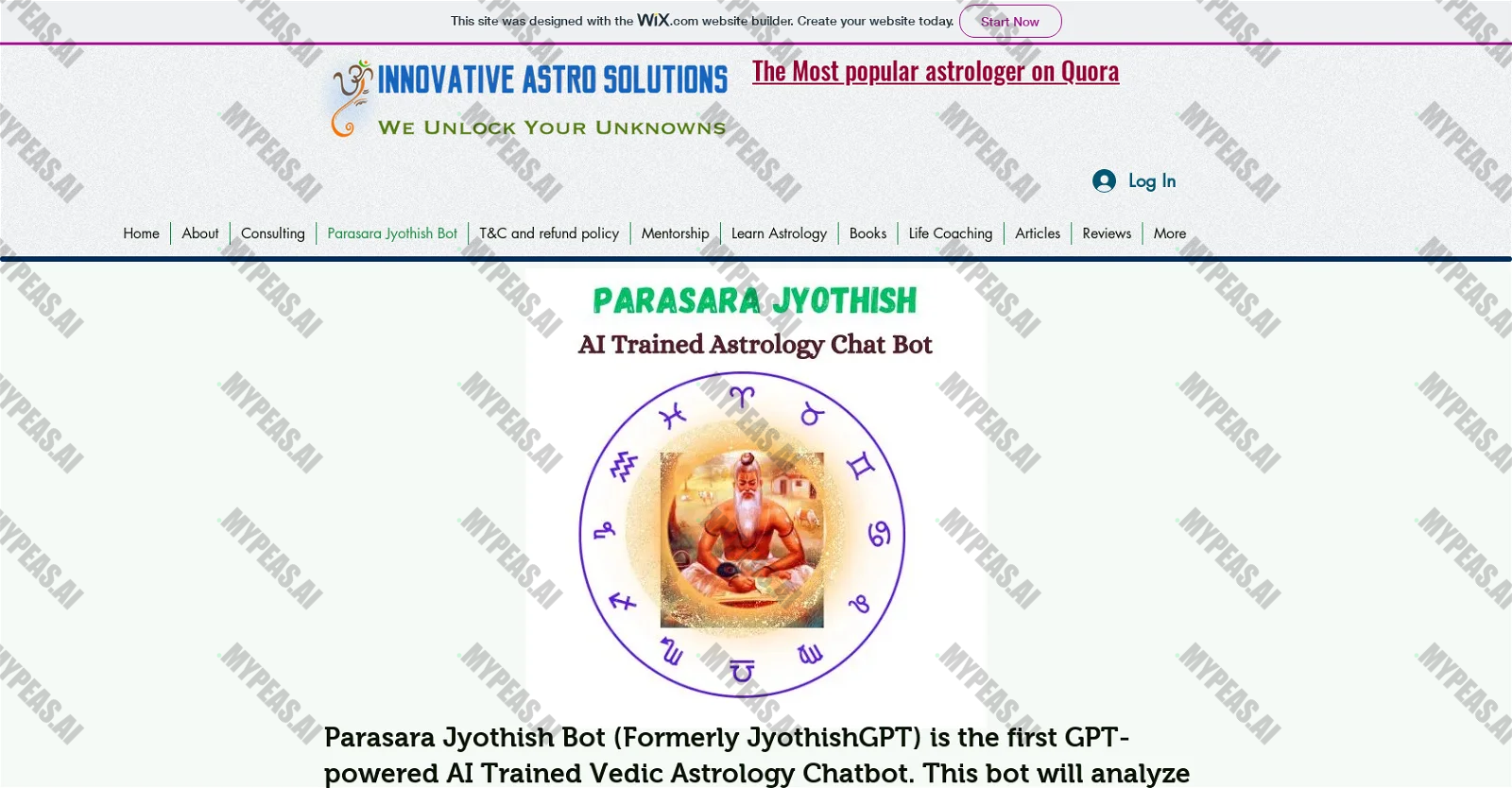 Parasara Jyothish screenshot