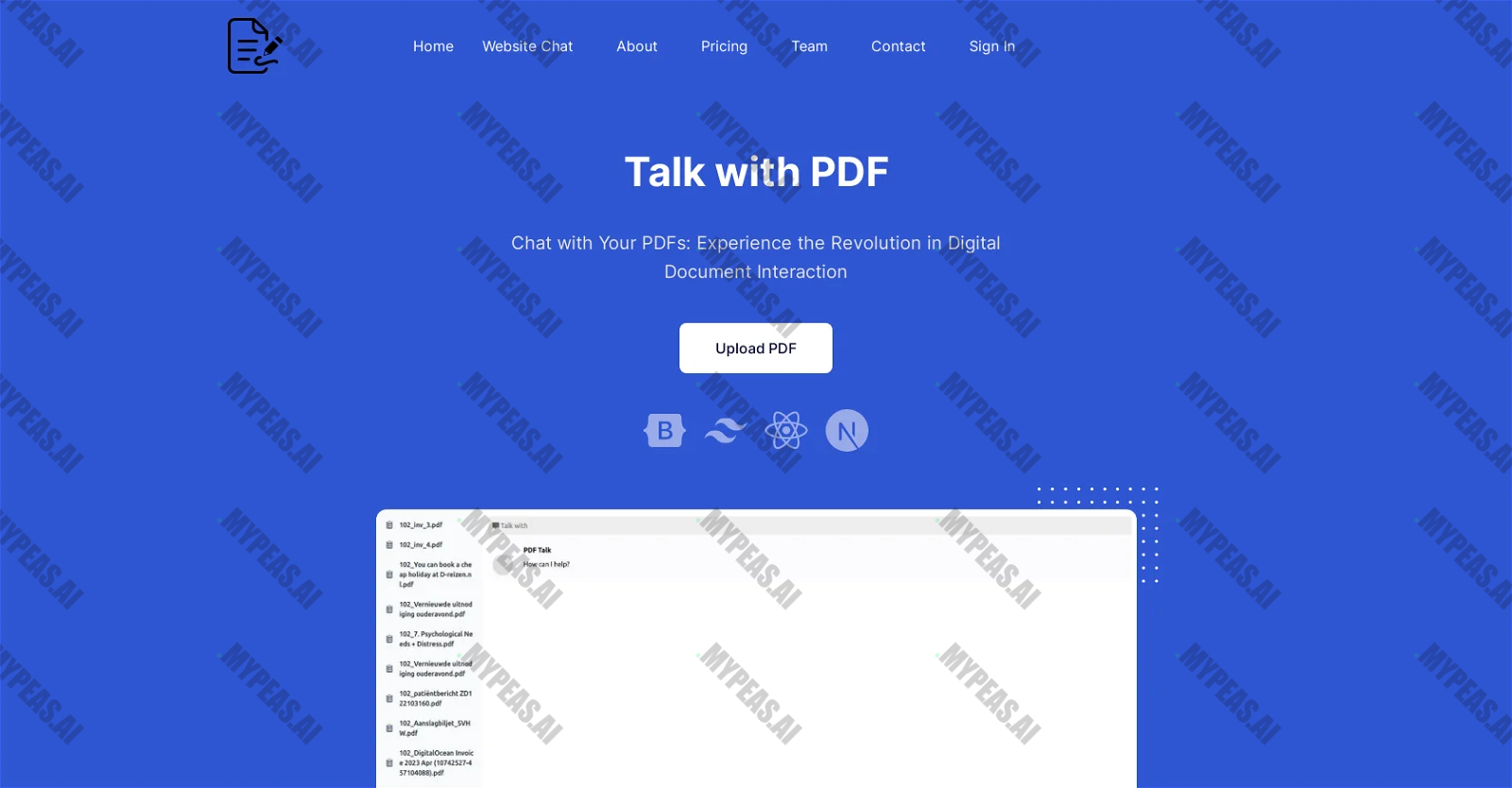PDF Talk screenshot