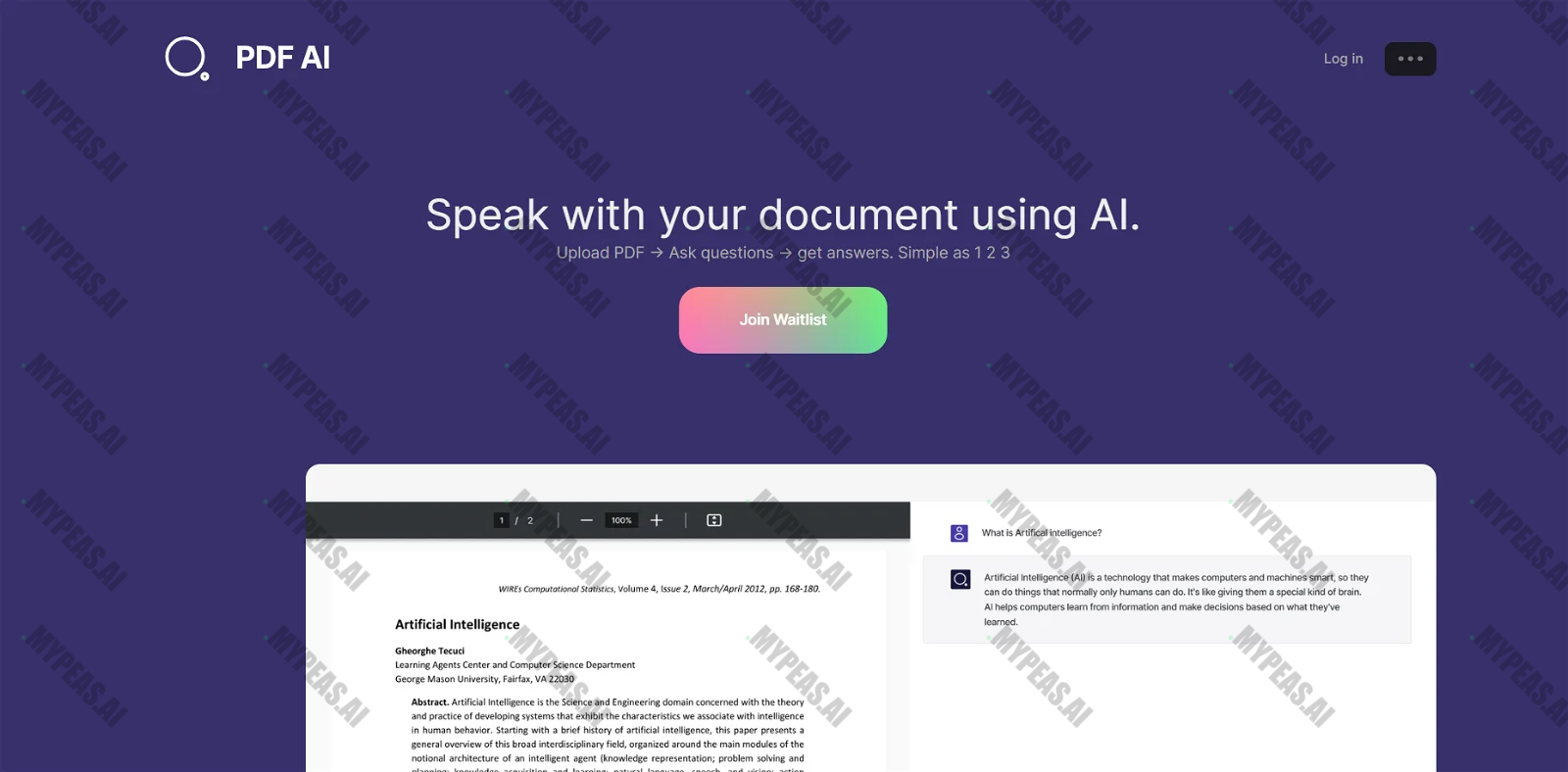 PDFAI.io screenshot