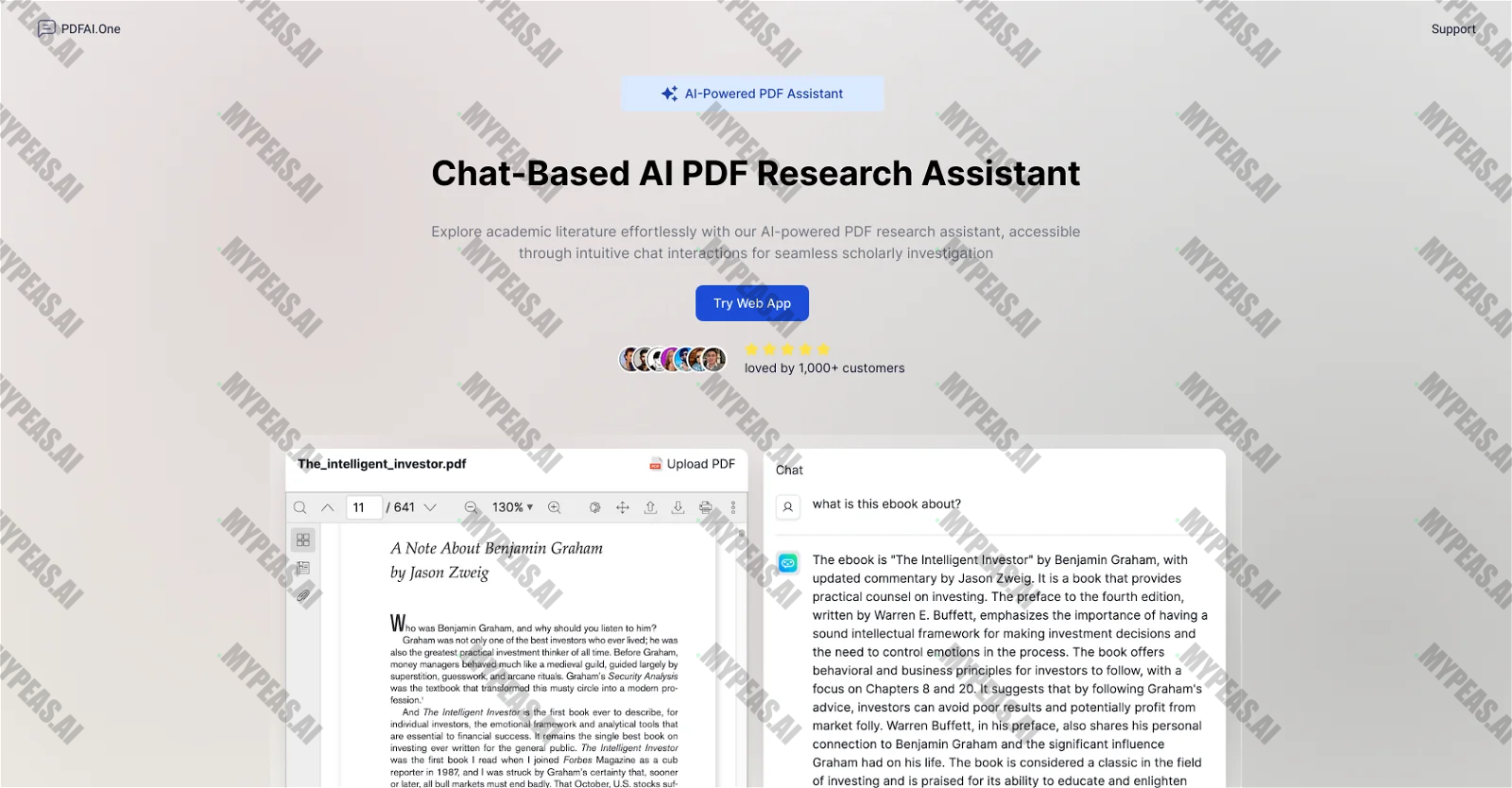 PDFAI.one screenshot
