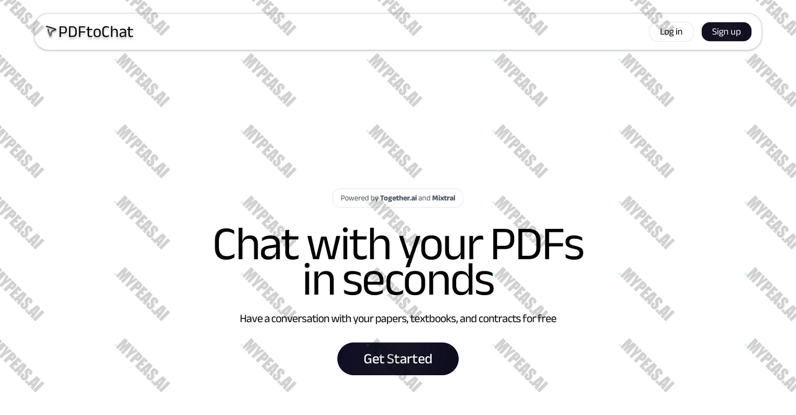 PDFtoChat screenshot