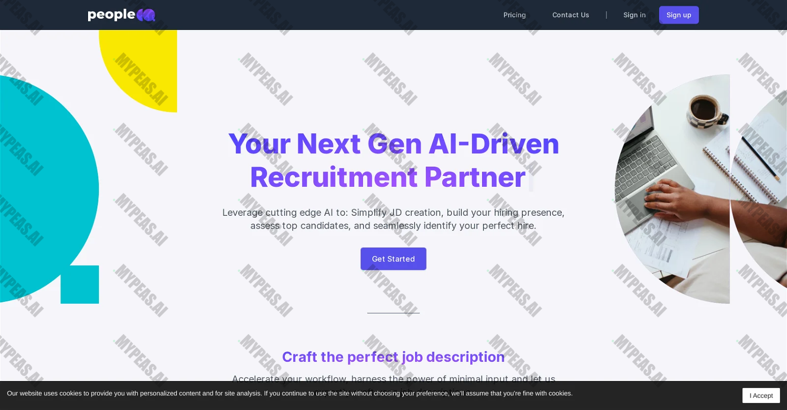 peopleCQ screenshot