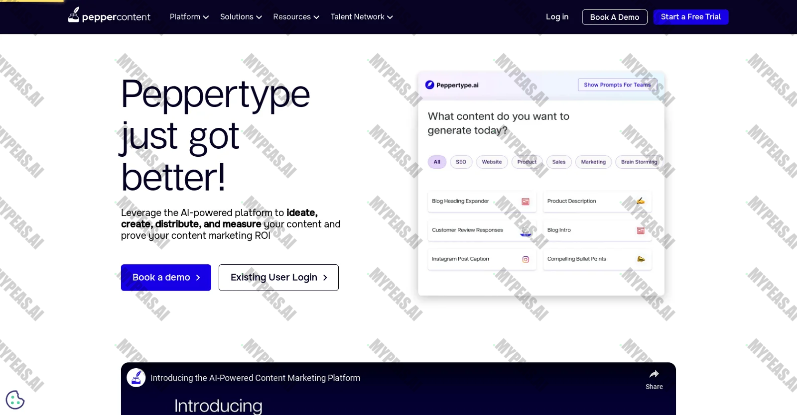 Peppertype.ai screenshot