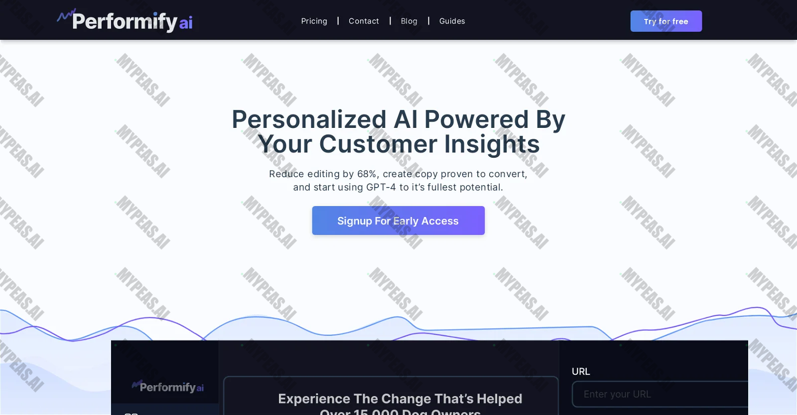 Performify screenshot