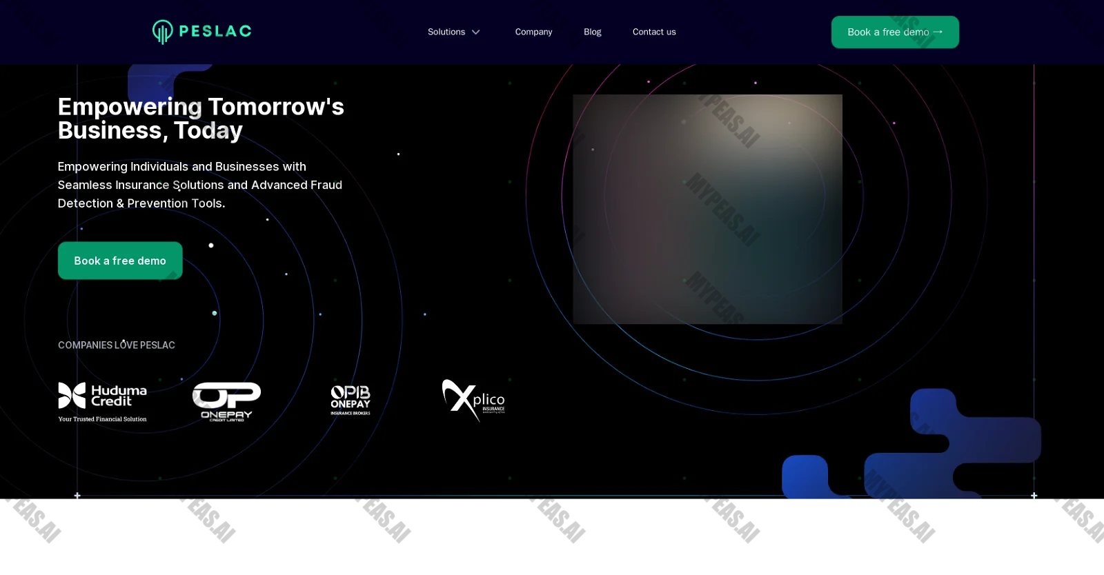 Peslac screenshot