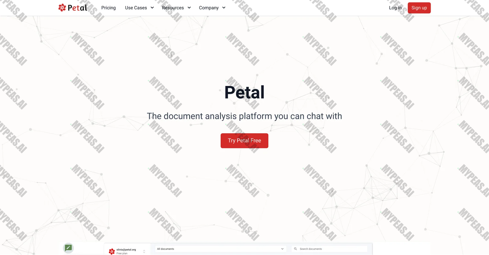 Petal screenshot