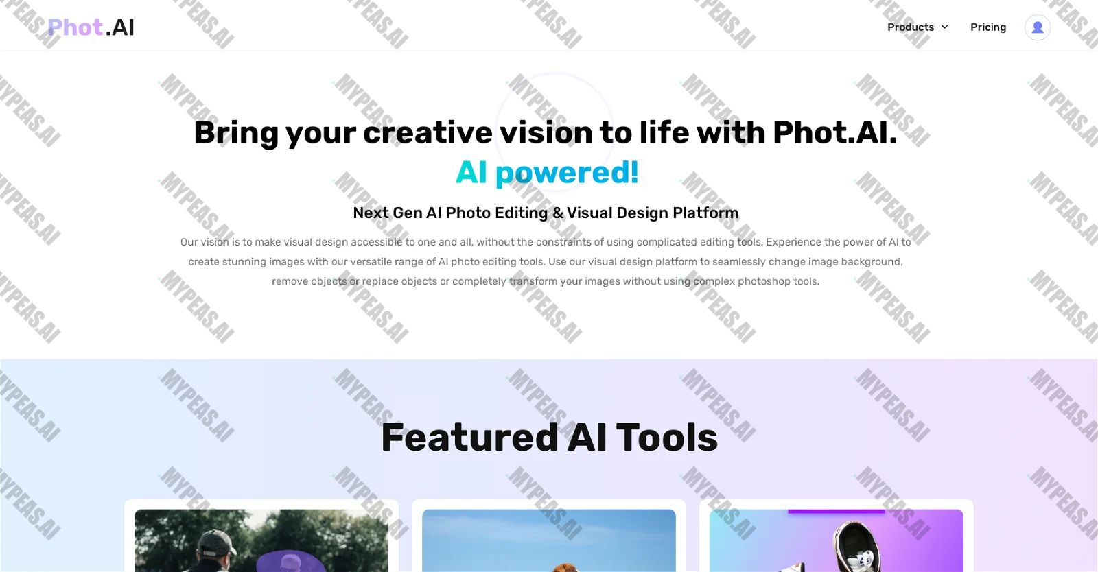 Phot AI screenshot