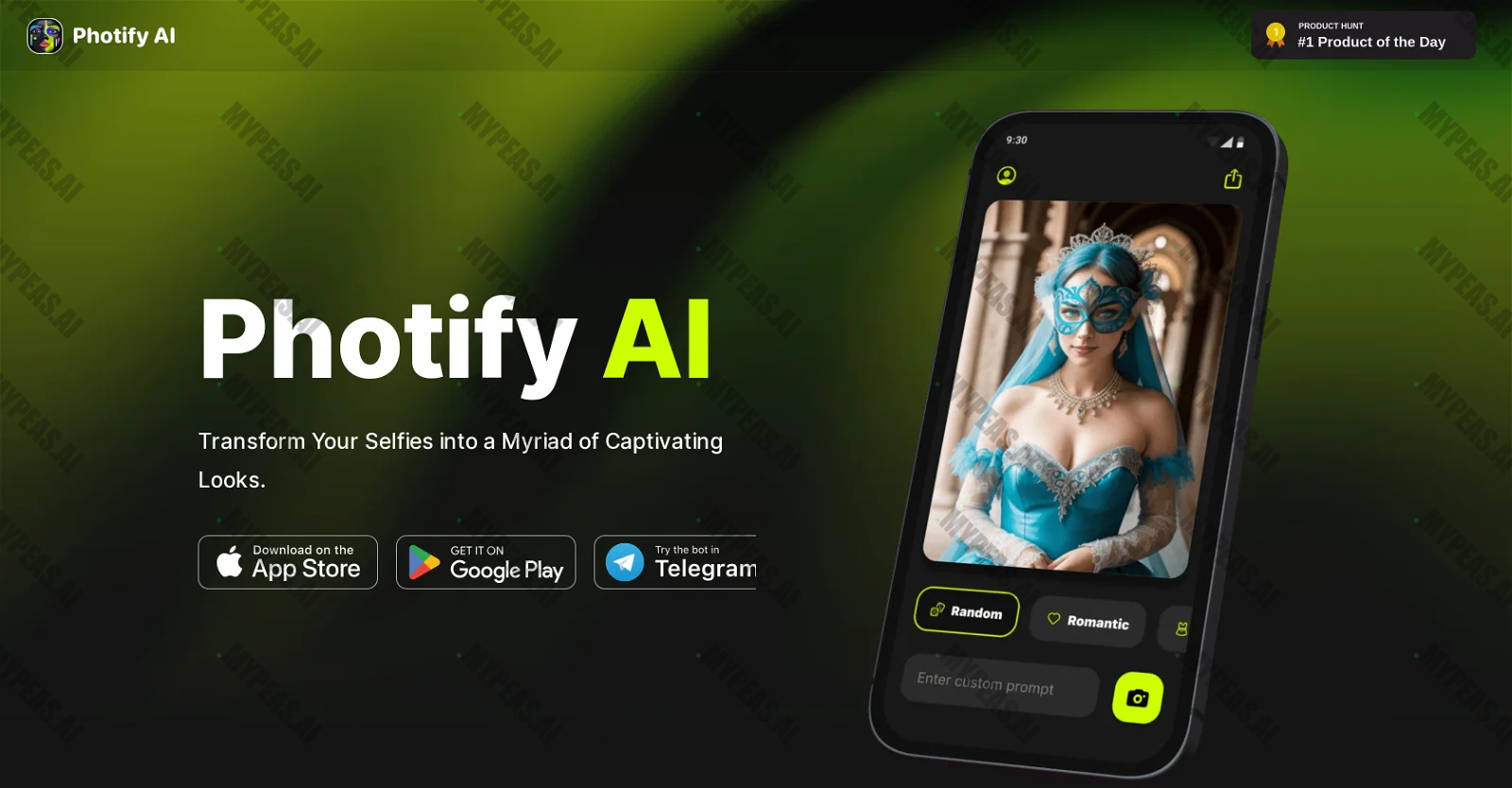 Photify AI screenshot