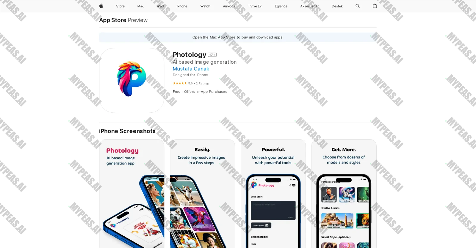 Photology screenshot