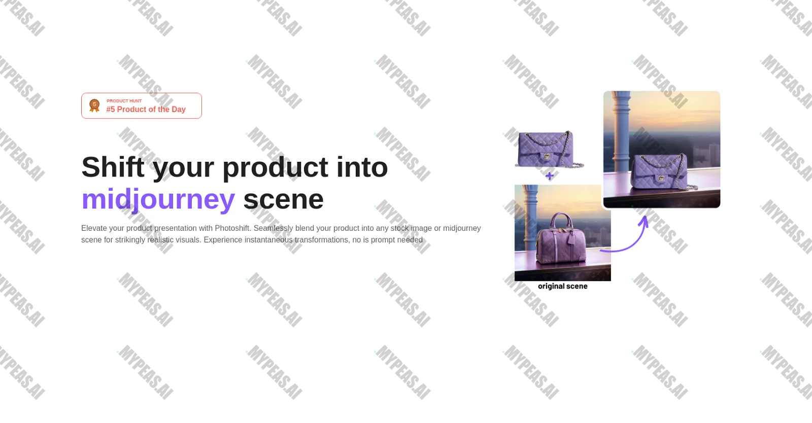 Photoshift screenshot