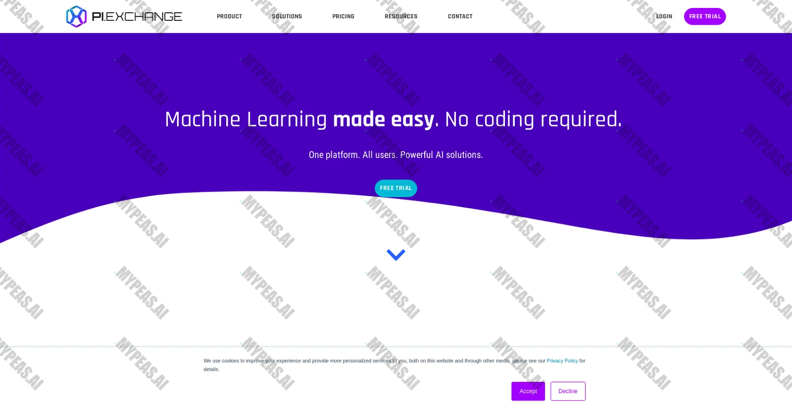 Pi Exchange screenshot
