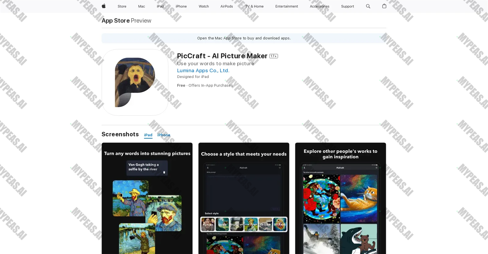 PicCraft screenshot