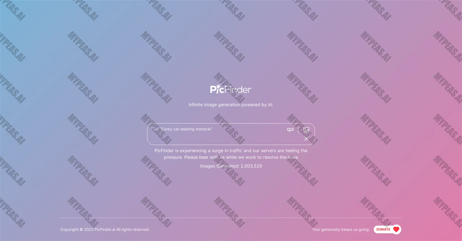 PicFinder screenshot
