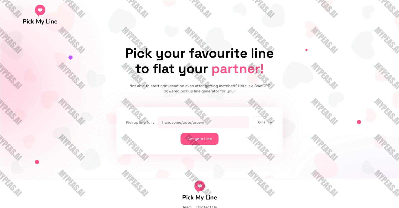 PickMyLine screenshot