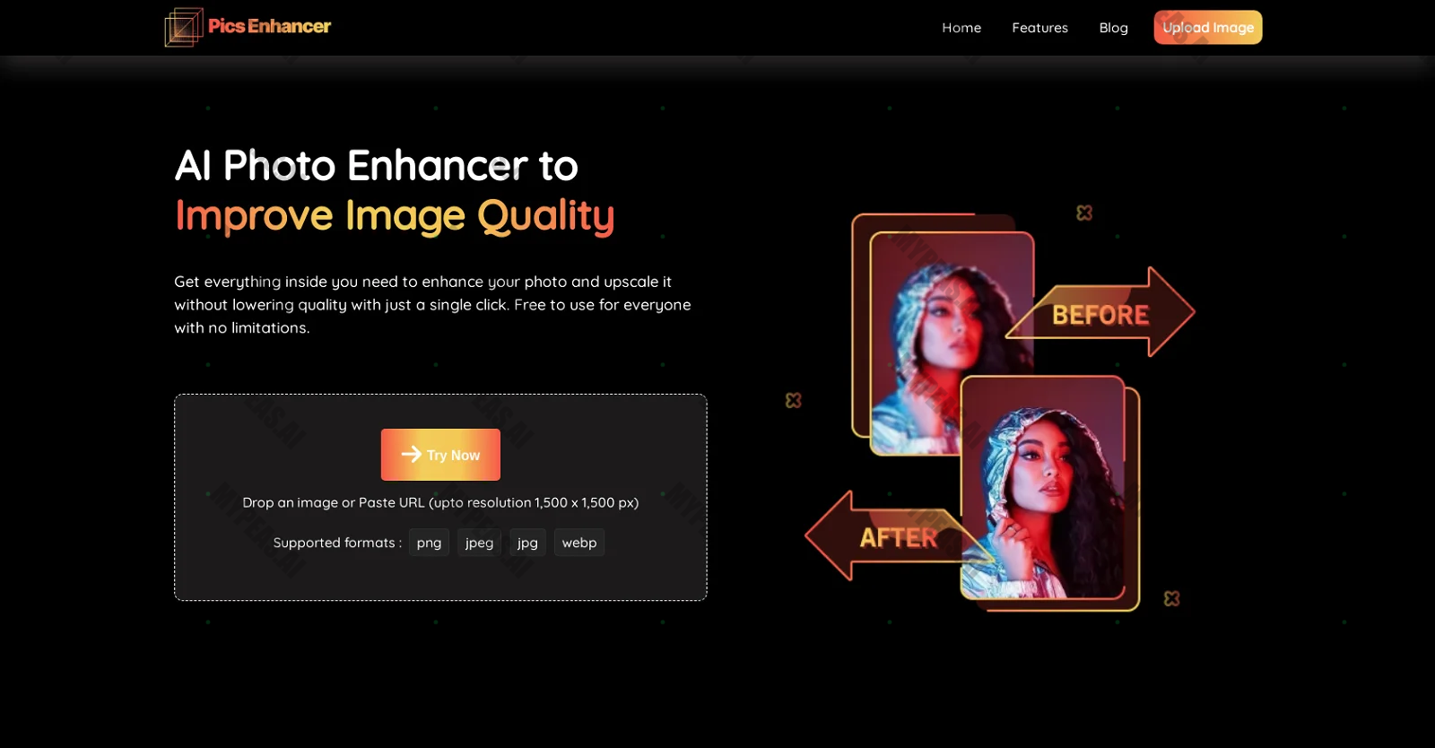 Pics Enhancer screenshot