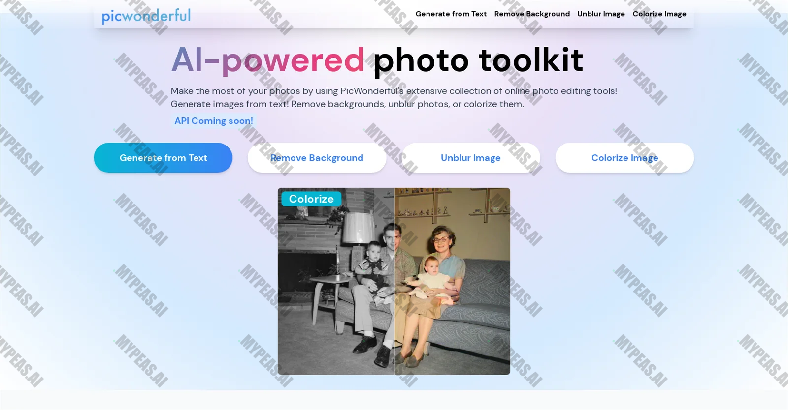 PicWonderful screenshot
