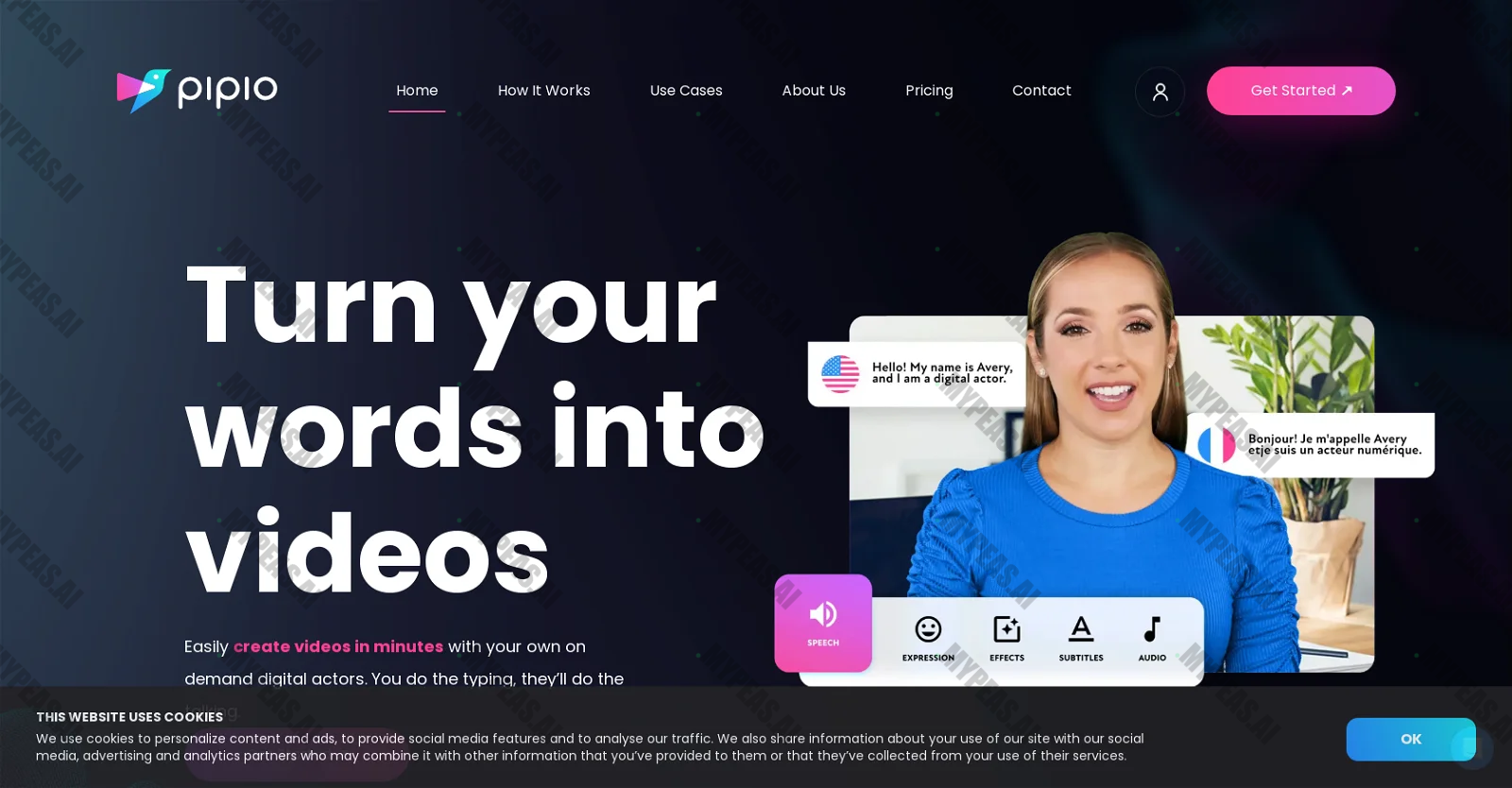 Pipio screenshot