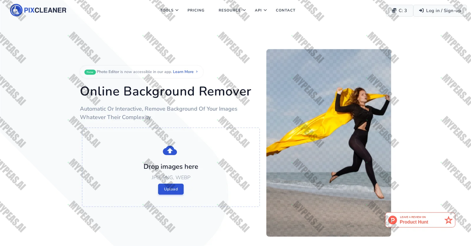 Pixcleaner screenshot