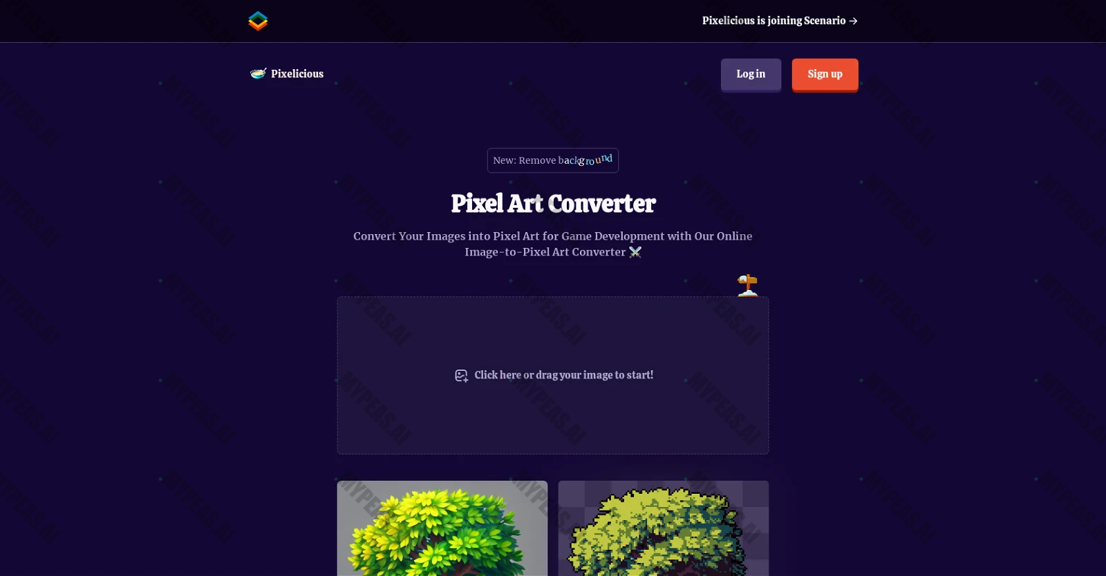 Pixelicious screenshot