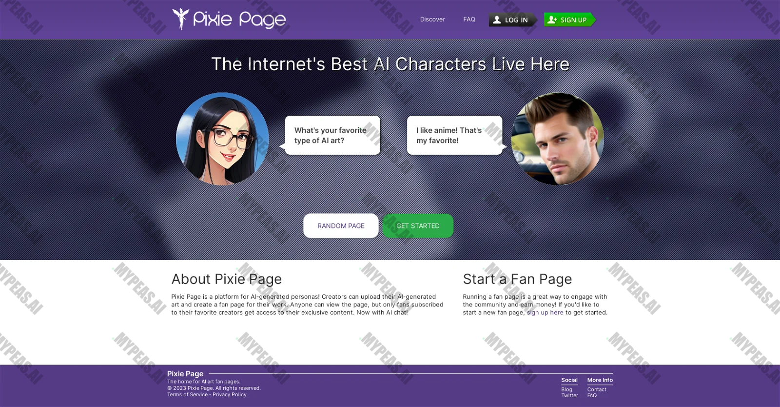 Pixie Page screenshot