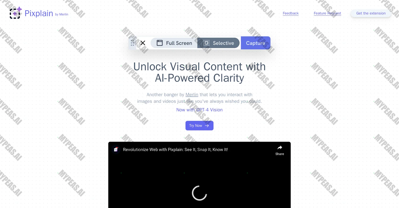 Pixplain screenshot