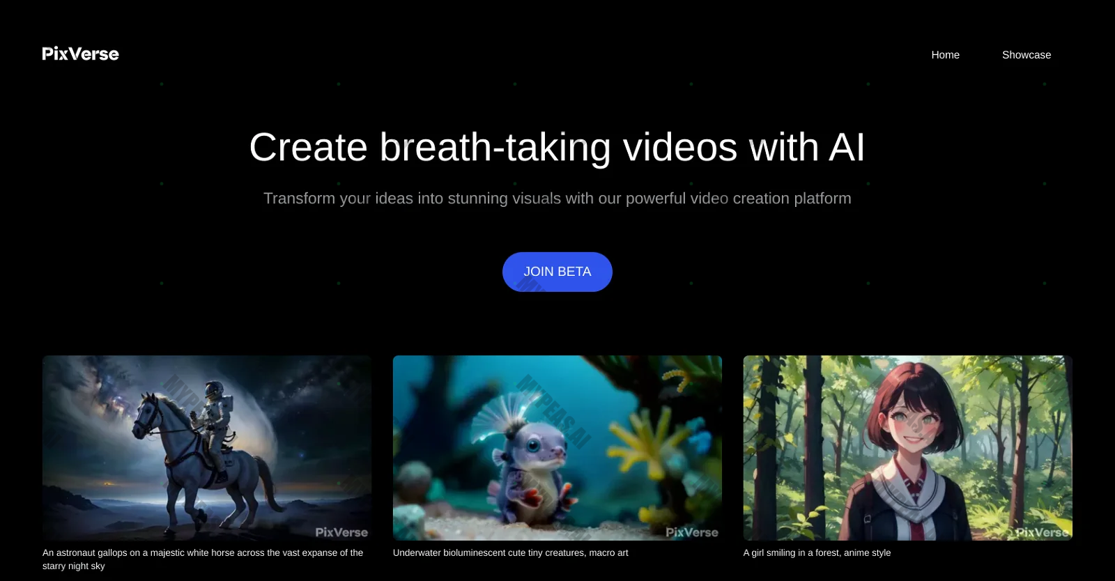 PixVerse screenshot