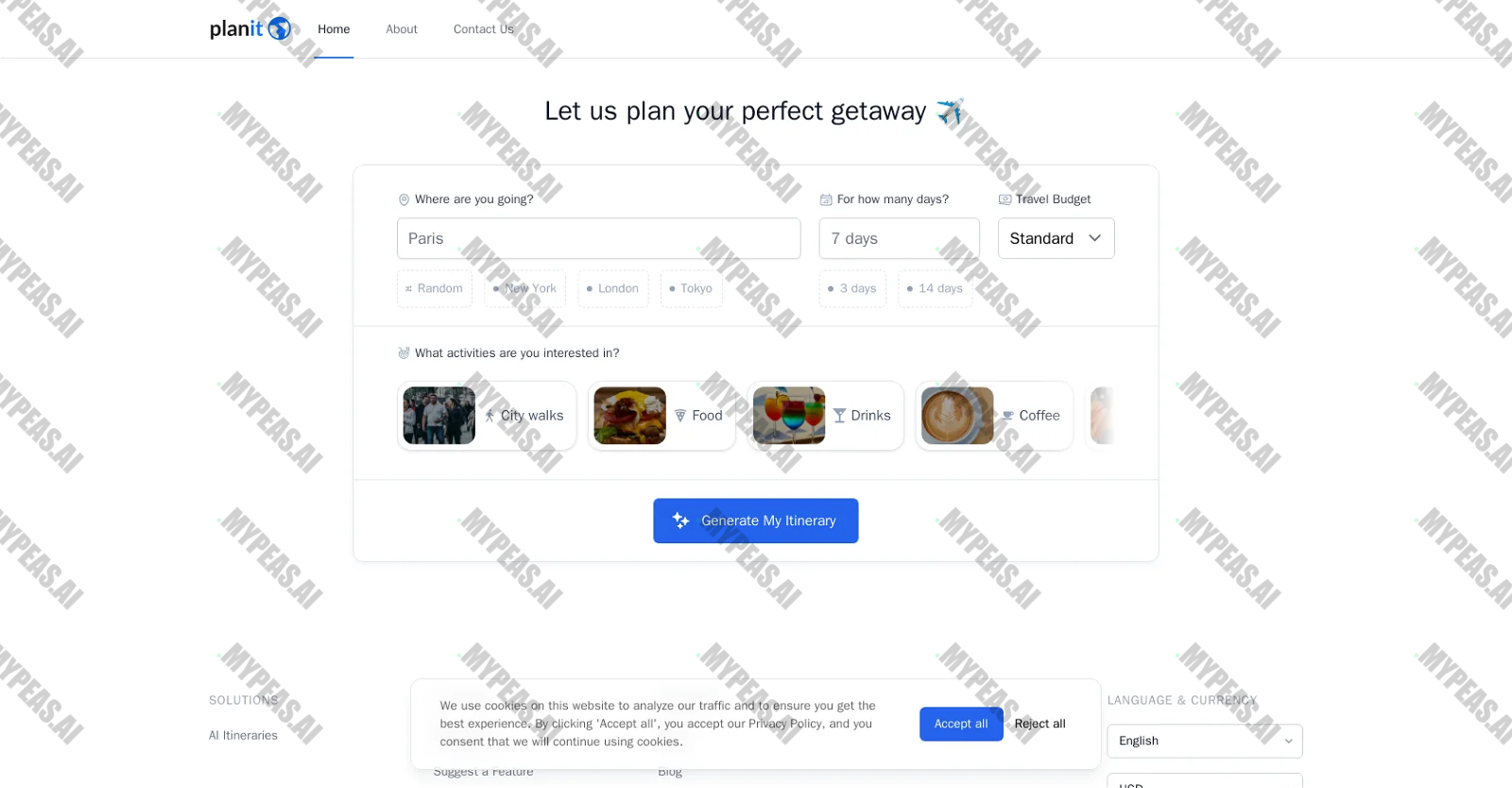Planit Earth screenshot
