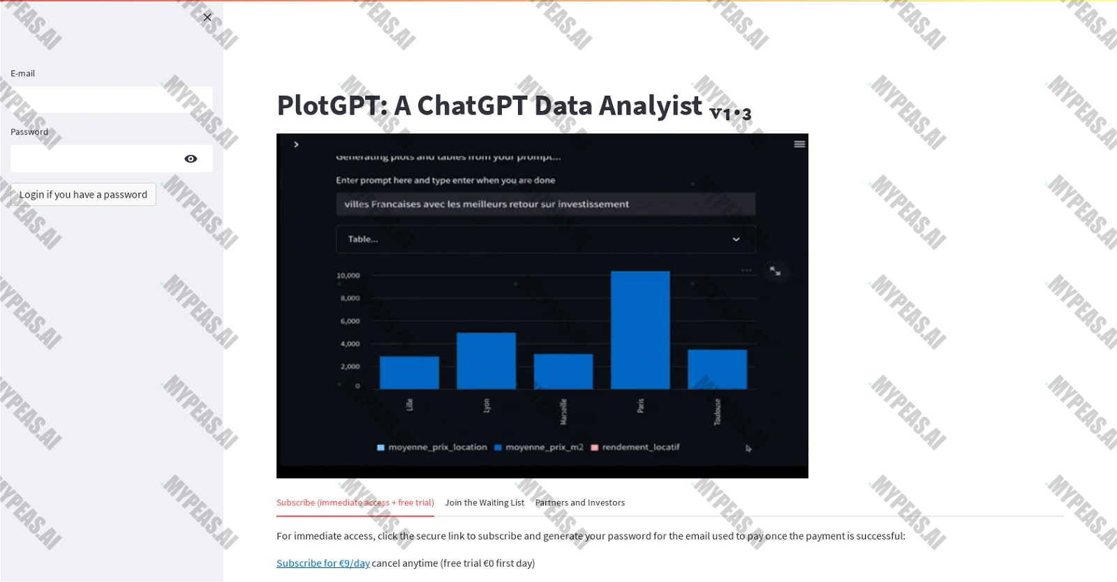 PlotGPT screenshot