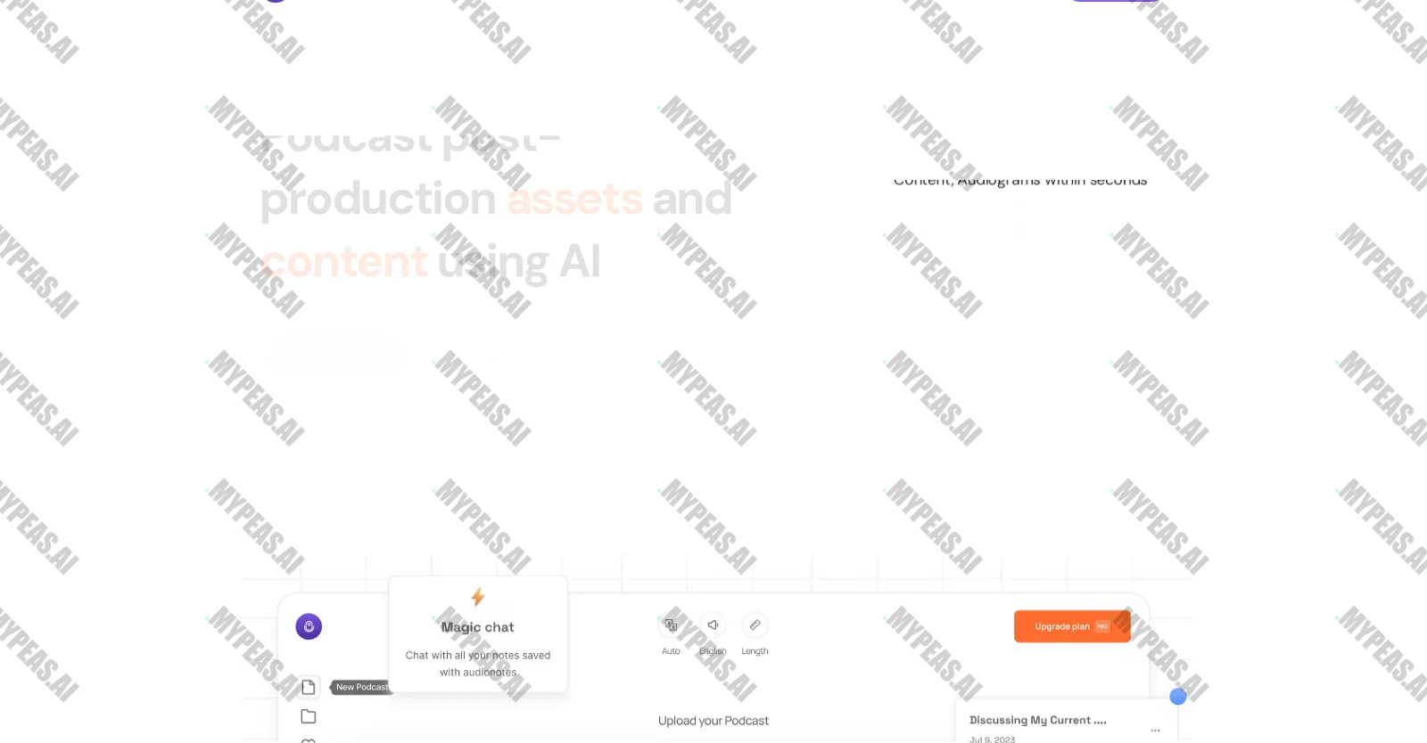 Podnotes screenshot