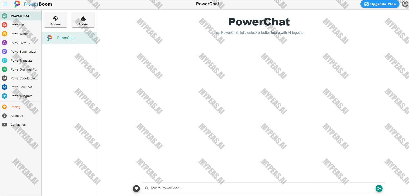 PowerChat screenshot