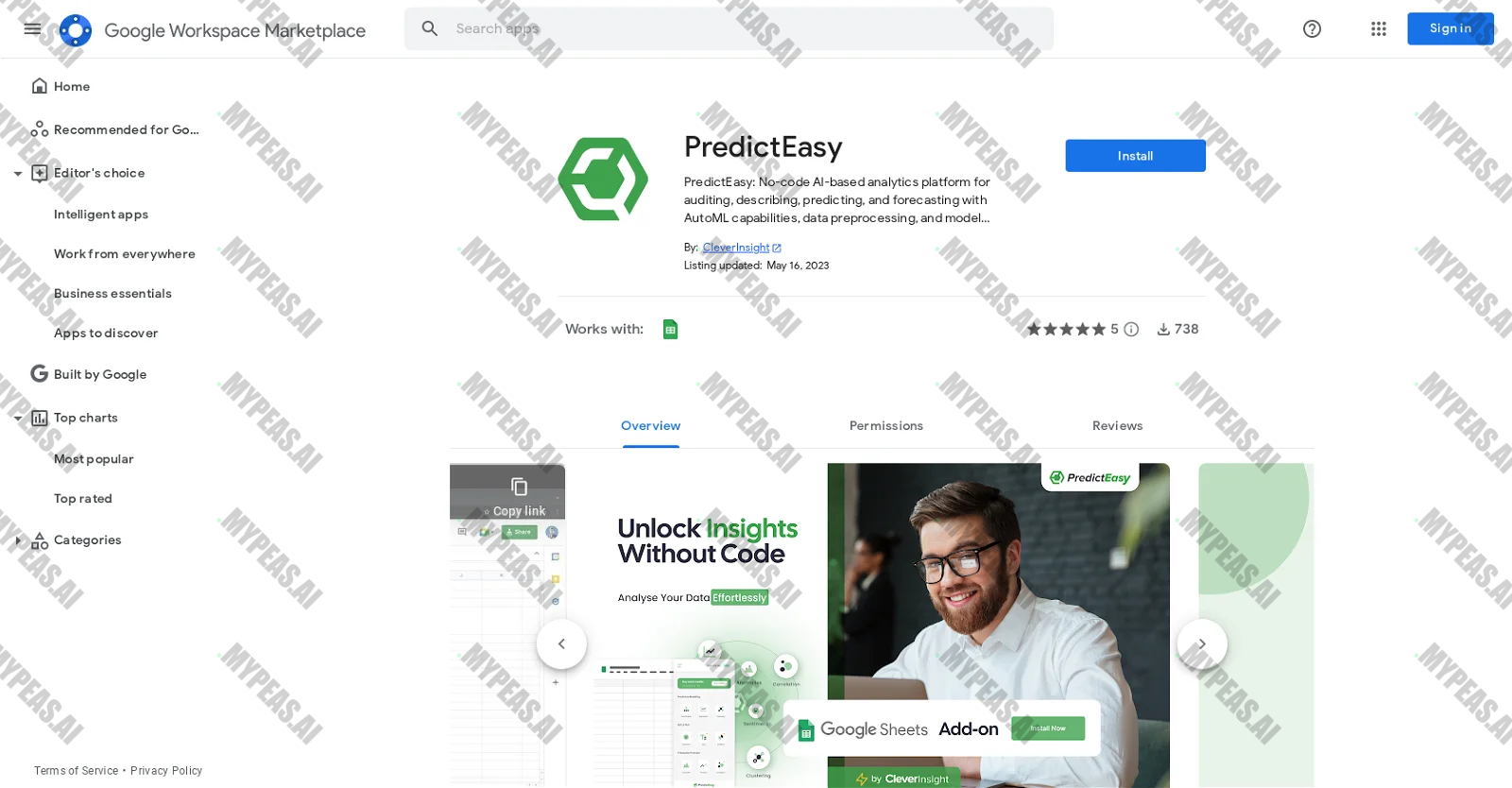PredictEasy screenshot