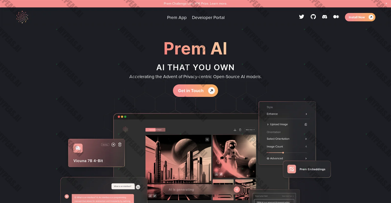 Prem AI screenshot