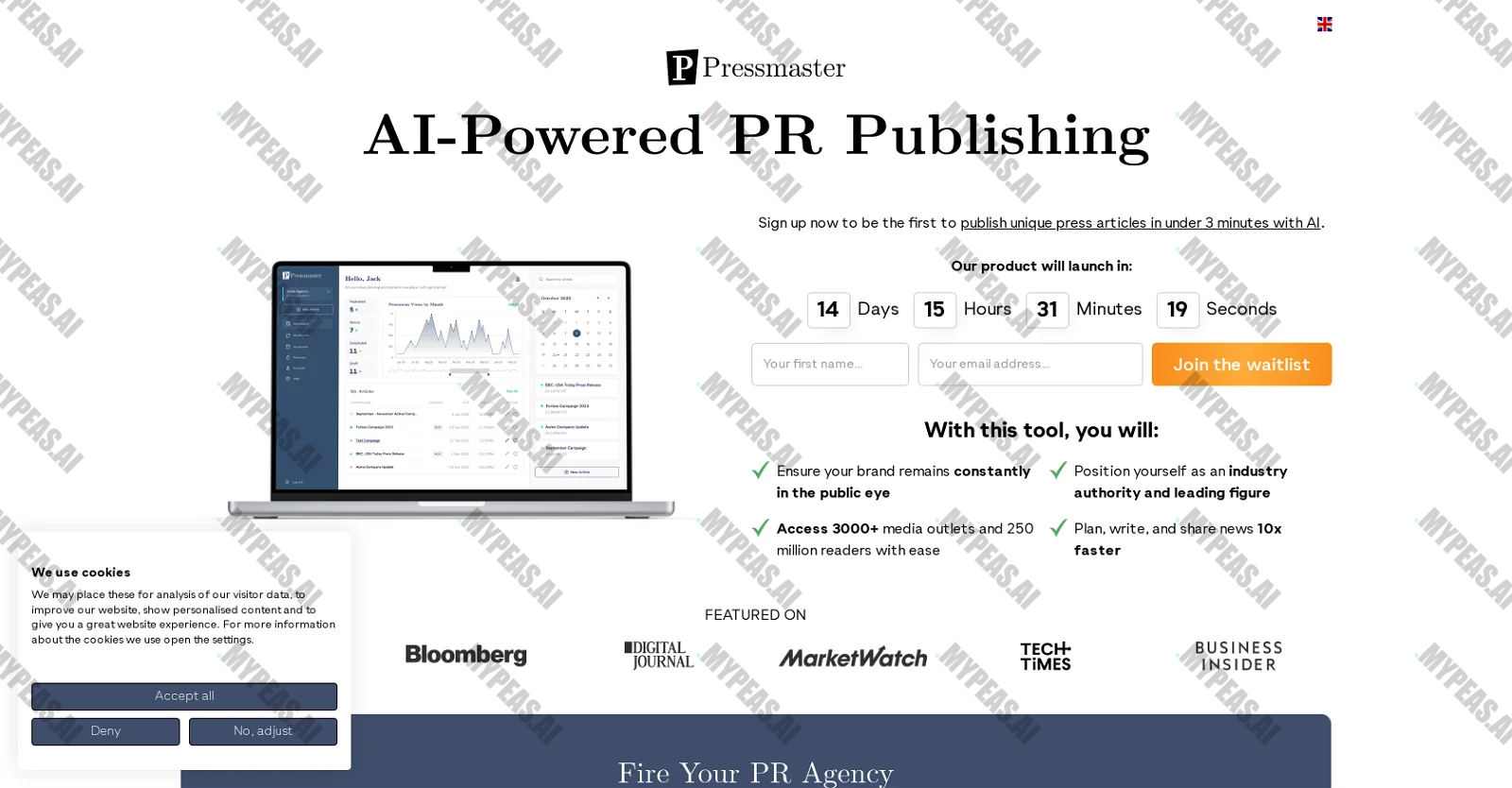 Pressmaster screenshot