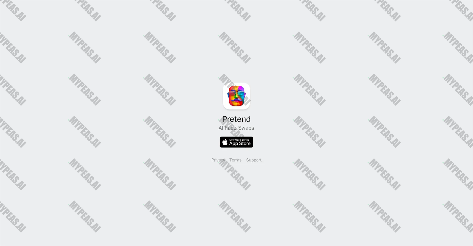 Pretend  App screenshot