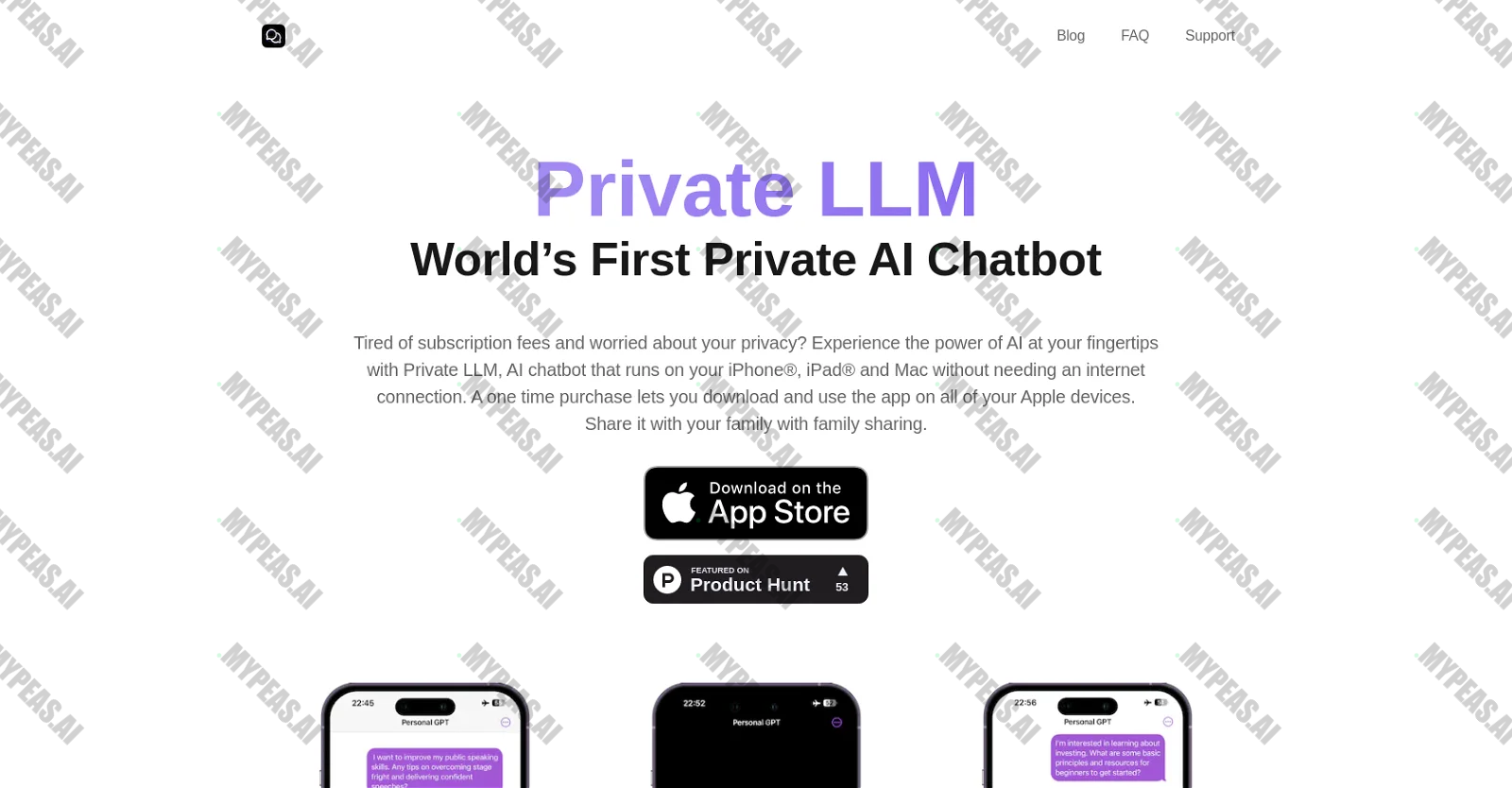PrivateLLM screenshot