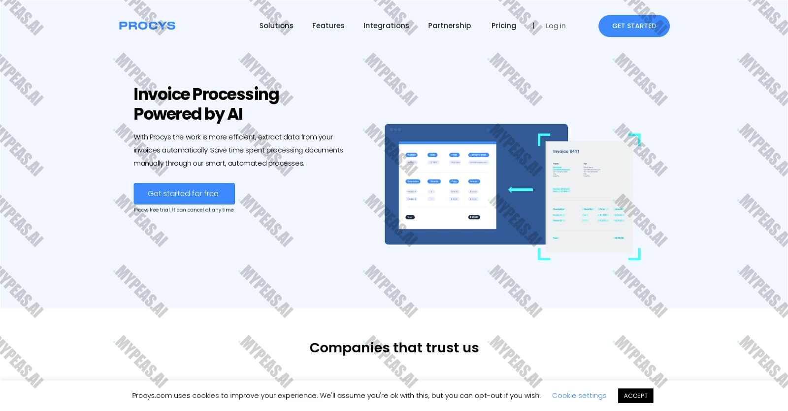 Procys screenshot