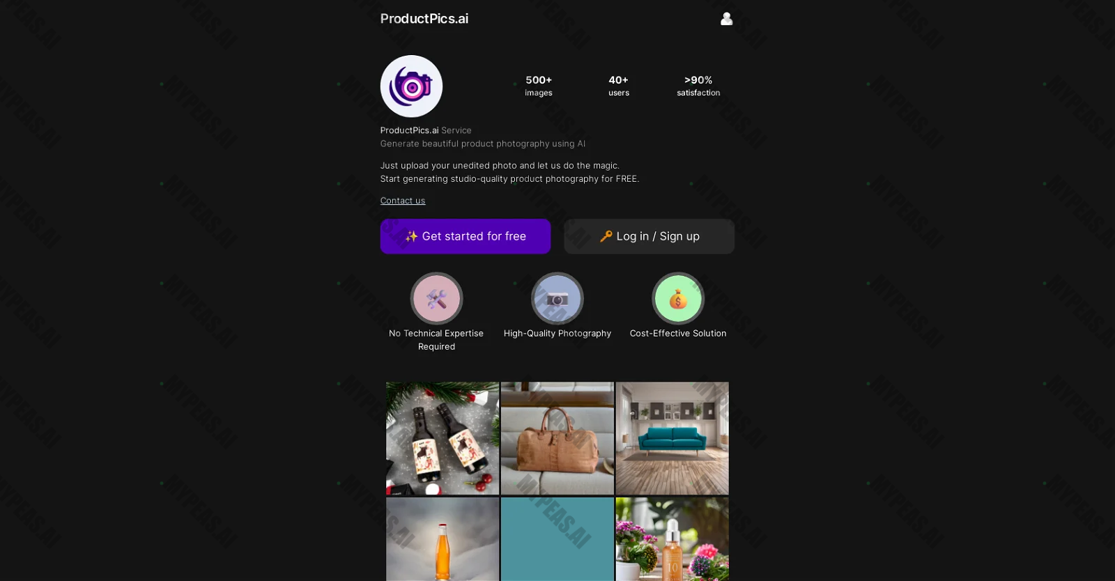 ProductPics.ai screenshot